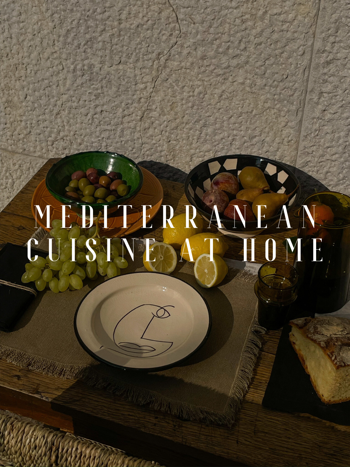 La cucina mediterranea a casa