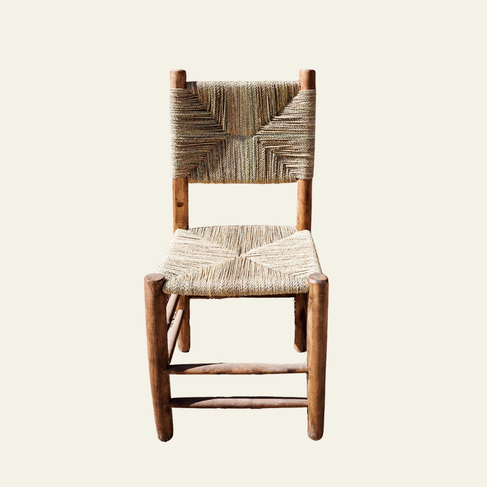 Sedia Parcelle Paglia