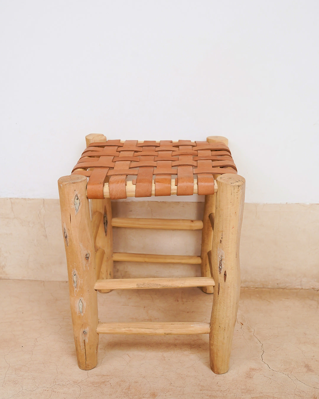 Leather Stool